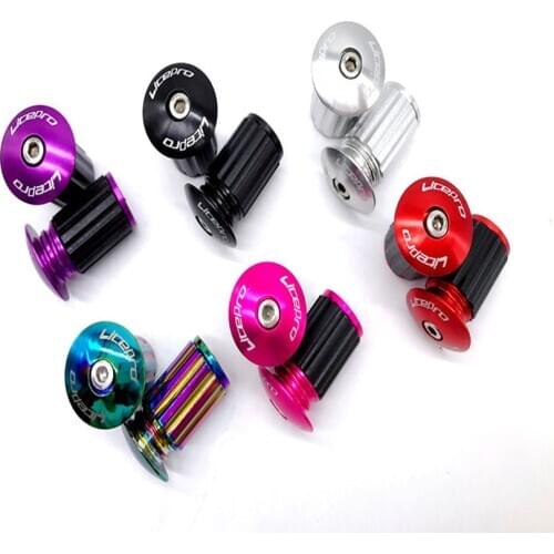 Litepro MTB Mountain Bicycle Aluminum Alloy Expansion Handle Bar End Cup Folding Bicycle Expansion Handlebar Block Plugs