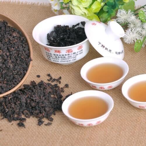 Oil Cut Fast Weight Loss Black Oolong CN Tea Baked Fat Burn Fit Diet Premium Anxi ROASTED Tiekuanyin