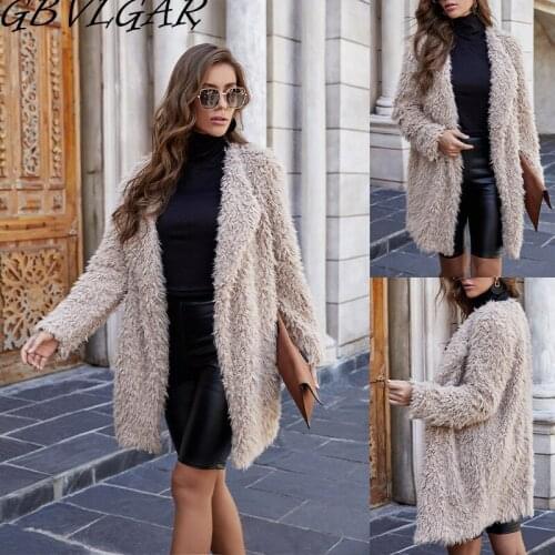 Fashion Women Casual Long Sleeve Solid Woollen Sweater Cardigan Tops Blouse Coat 2020 Autumn Winter Female Open Stitch Outwear