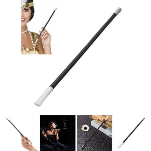 1920s Cigarette Holder Long Smoking Pipe Filter Vintage Style Plastic Rod Smoke C1