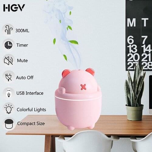 Air Purifiers Humidifier USB Charging Mini Fine Spray 200ML Large Capacity Animal Creative for Car Bedroom Desktop Hydrating