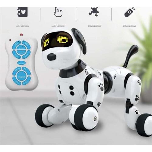 Programable 2.4G Wireless Remote Control Smart Animals Toy Robot Dog Remote Control Toys Kids Toys Electronic Toys Dropshipping