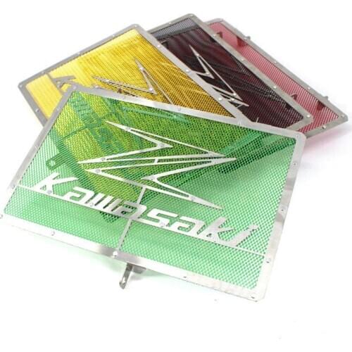 For Kawasaki Z1000 SX Z750 Z800 Zr800 Modified Stainless Steel Water Tank Net Water Tank Cover Protective Cover