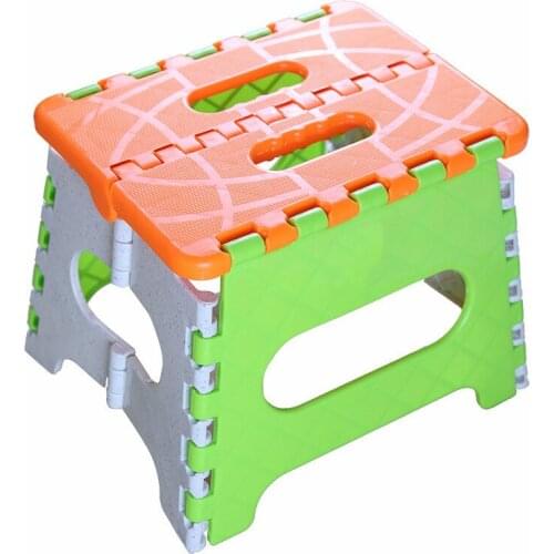 Folding Stool Camping Chair Seat for Fishing Portable Plastic Step Stool Home Outdoor Indoor Chair Kids Stool Pedicure Chair