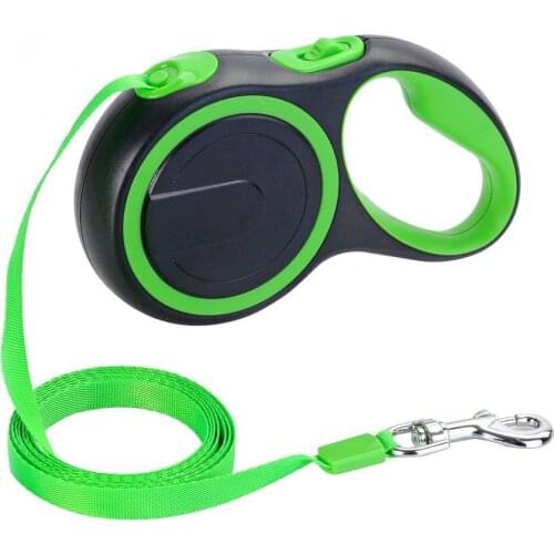 Gomaomi Retractable Dog Leash Walking Jogging Training Leash with Polyester Tape for Small Medium Dog One Button Brake Lock