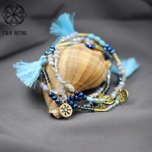 Z&R RETRO Bracelets With Pendants