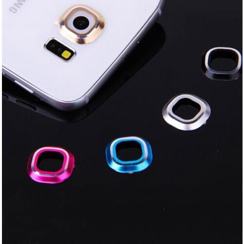 TOP quality Rear Camera Lens Metal Protective Ring Guard UBMSA Cover Protector for Samsung Galaxy S6/S6 Edge Lens Protection NEW