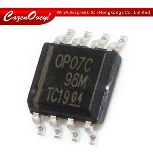 10pcs/lot OP07CDR OP07C OP07 SOP-8 new original In Stock
