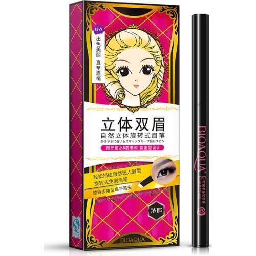 3 Colors Eye Brow Tint Cosmetics Natural Long Lasting Paint Tattoo Eyebrow Waterproof Black Brown Eyebrow Pencil Makeup