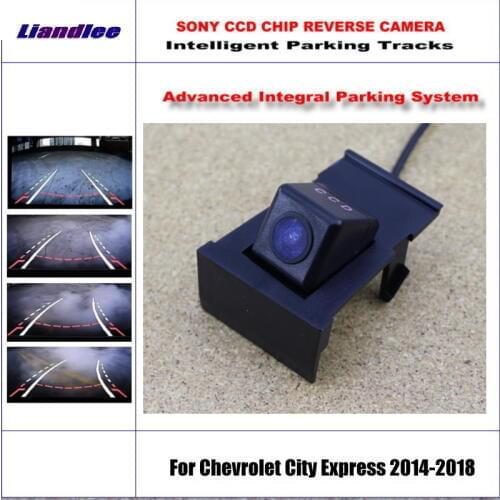 Car Intelligentized Reverse Camera For Chevrolet City Express 2014-2018 Rear View Back Up Dynamic Guidance CAM