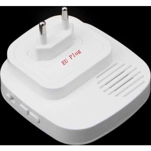 Wireless Infrared Motion Sensor Door Security Bell Alarm Chime EU/US Plug