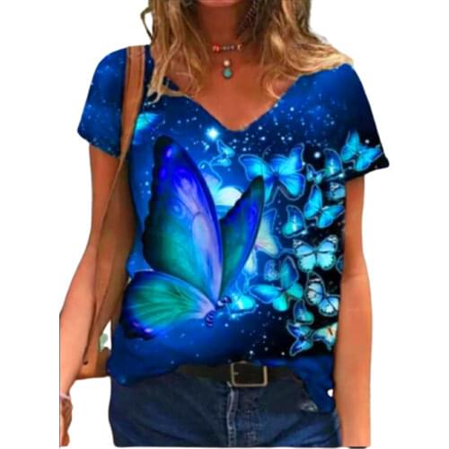 FUZHAN Short Sleeve Women's T-Shirts
