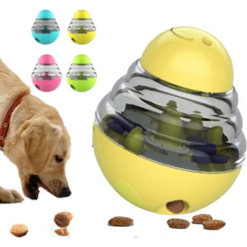 Tumbler Food Ball Toy - Interactive Dog Puzzle Games