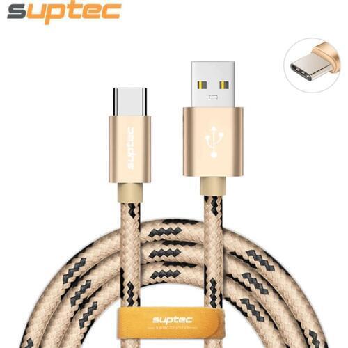 SUPTEC USB Type C Cable USB Type-C Fast Charging Data Sync USB C Charger Cable for Huawei Samsung S8 P10 Xiaomi Mi5 6 Mi4C MIX