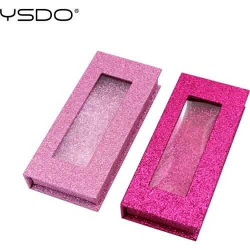 10/20/30 Pieces eyelash box wholesale glittering box mink eyelashes case makeup 3d mink false lashes box faux cils packaging