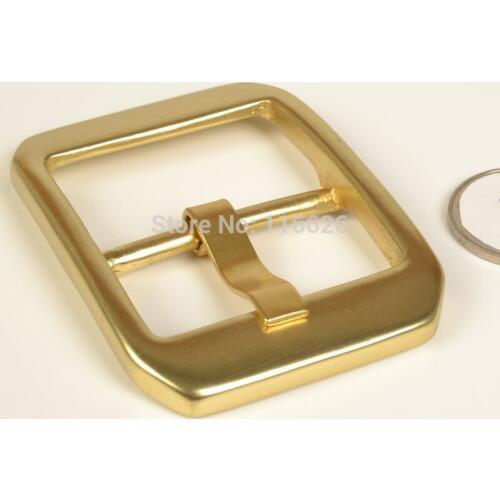 DIY leather craft square design belt pin buckle metal hardware inner width 40mm 3pcs/lot