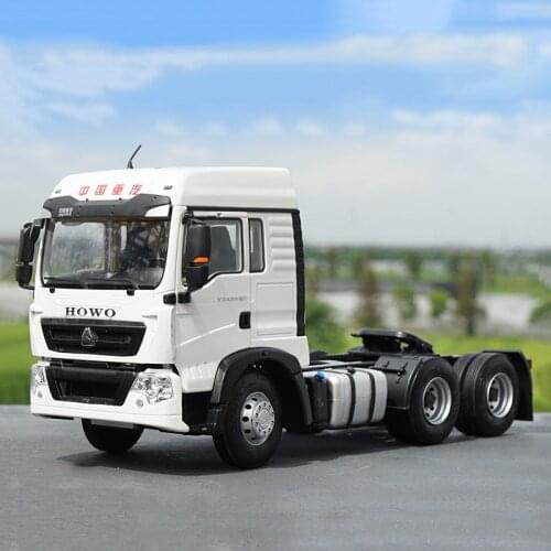 Diecast 1:24 Scale SINOTRUK HOWO TX Alloy Truck Tractor Model Mental Boys Toys Collection Gifts Display Souvenir Display