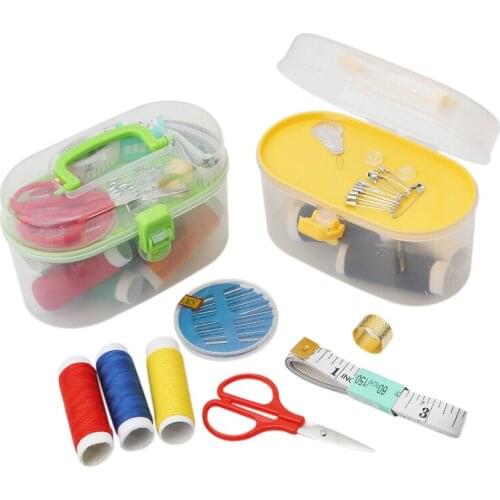 Sewing Kits DIY Multi-function Sewing Box Set for Hand Quilting Stitching Embroidery Thread Sewing Accessories