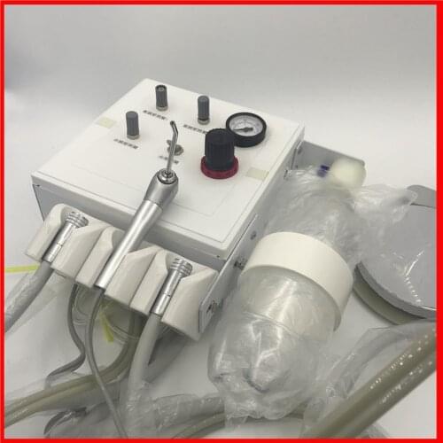 Wall Hanging Dental Delivery Turbine Unit Tube Work Compressor Plastic Shell