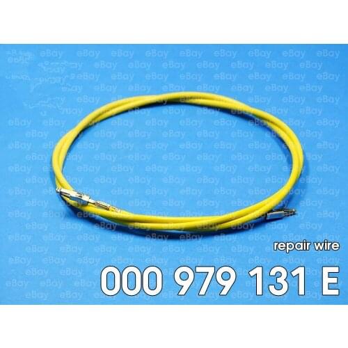 10/20/50/100pcs/lot Crimp Terminals Pins With 50cm Cables For Repair Wire 000979131E For Audi VW VAG Skoda Seat