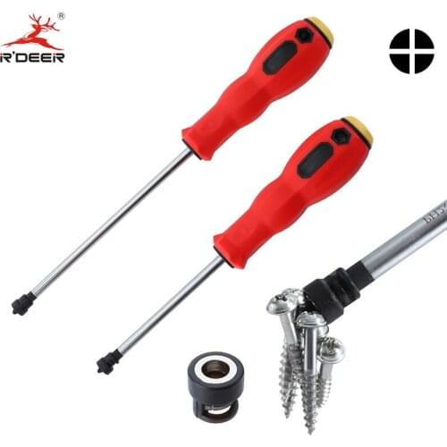 100/150mm Screwdriver With Strong Magnetic Ring S2 Steel Phillips PH2 Screwdriver Oil Resistant Handle Screw Driver