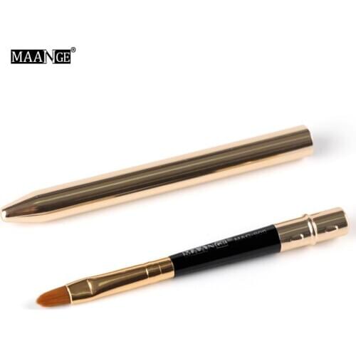 Portable Professional Lip Brush Cosmetic Make Up Beauty Tool Brushes Newest Makeup Brush Soft Bristles Plastic Handle d1