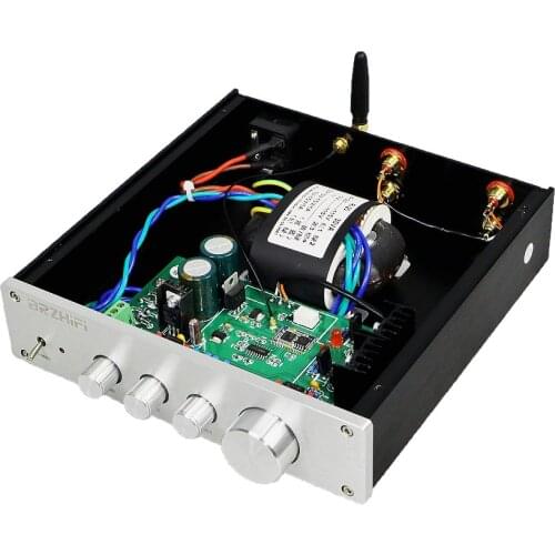 Updated F1 Pure Class A HiFi Home Audio Preamplifier OPA828 Double Op-amp QCC5125 Bluetooth 5.0 Volume Adjustment Amplifier