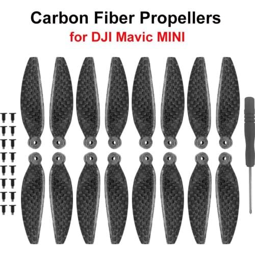 1/2/4Pairs Carbon Fiber Propellers for DJI Mavic MINI Drone 4726F Low Noise Props Blade Wing Fans Spare Replacement Accessory