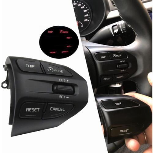 Steering RH Remote Cruise Control Switch For Kia RIO K2 Picanto 2017-18 steering wheel Buttons Bluetooth Phone Volume