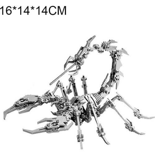 Steel Warcrafts 3D Metal Puzzle Set Manually Assemble Animal Models with High Difficulty for Adults Kids Gift Collection ASD88