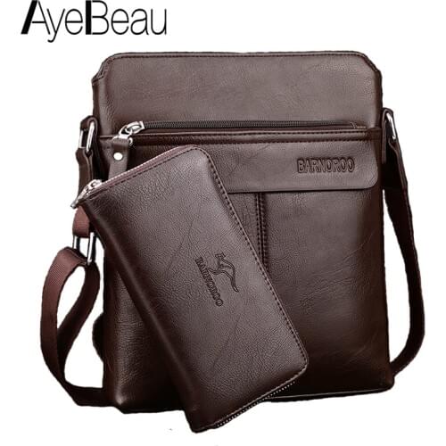 Vintage Crossbody Shoulder Men Messenger Bag Cross Body Male Handbag Business Side Hit For Sac Bolso Bolsa Tas Casual Bag Porter