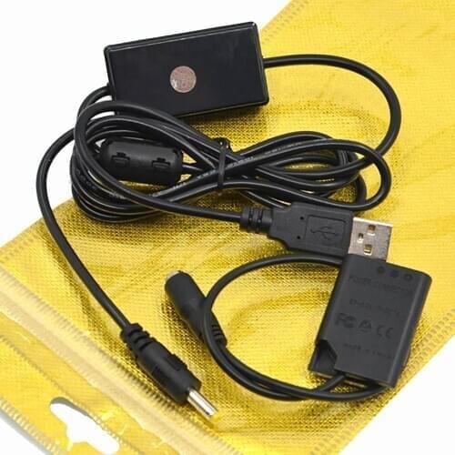 Camera power bank USB charger cable 4.2V+EP-62E DC Coupler EN-EL11 ENEL11 dummy battery for Nikon S550 S560 S600 Pentax M50 M60