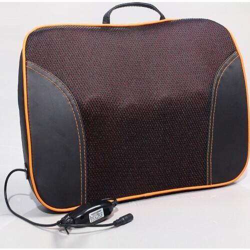 Rotation Massage Pillow 3d Kneading Masssage Head Cushion Electric Vibrating Neck Shiatsu Shoulder Back Massager Car Home Use