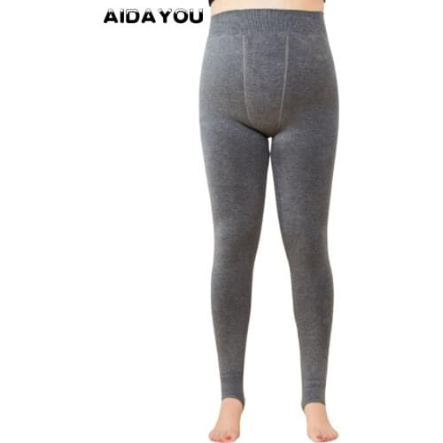 Womens Thermal Tights for 90Kg Very Soft Warm Thick Thermal Leggings in Winter ouc401