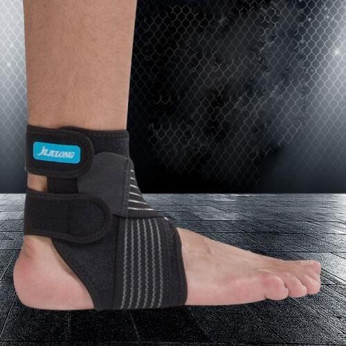 1 Pair Sport Ankle Support Elastic High Protect Sports Ankle Equipment Safety Running Basketball Ankle Brace Support
