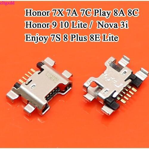 20pcs 50pcs For Huawei Y6 Prime 2018 /Y6 Honor 7A Y7 Prime /Y7 2018 micro usb charge charging connector plug dock socket port