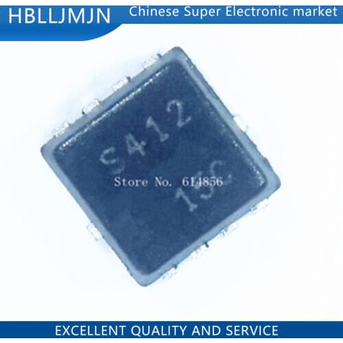 5PCS SIS412DN-T1-GE3 QFN-8 SIS412DN S412 QFN SIS412