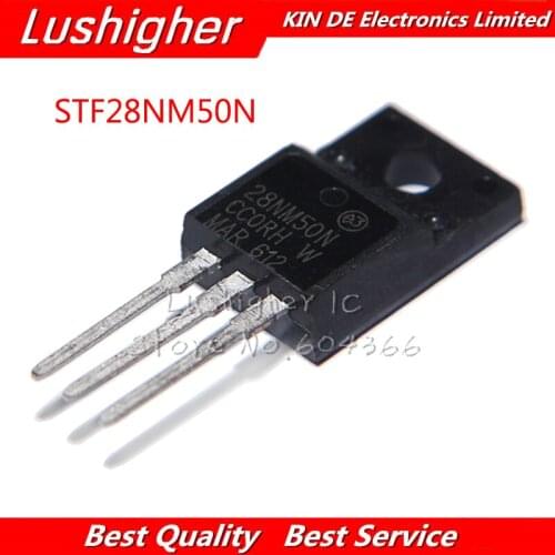 5pcs STF28NM50N TO220F 28NM50N TO-220F