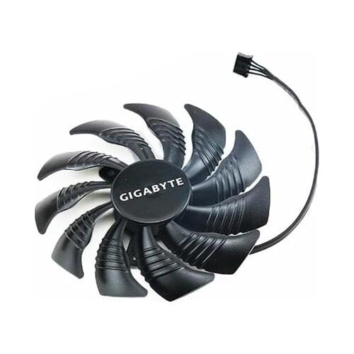 87mm 4PIN T129215SU PLD09210S12HH 12V GTX1060/1080/1070 GPU Cooler Fan For Gigabyte GTX1080 gtx1070 Mini ITX Cards as Cooling
