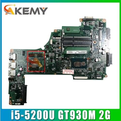 A000388620 DA0BLQMB6E0 For Toshiba C50-C L50-C L50T-C L55-C S55-C C55-C Laptop Motherboard With i5-5200U GT930M 2G-GPU 100% Test
