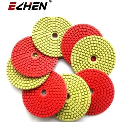 Stone marble diamond wet disc 4" diameter diamond polishing pad for marble,stone,granite