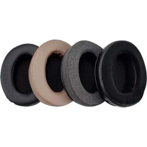 Cushions For BRAINWAVZ HM5 Ear Pads Cups Memory Foam Earpads For Philips SHP9500 For Large Over Ear Headphone AKG ATH Sony
