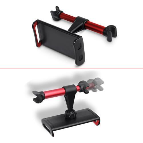 4-11.5inch Premium Back Seat Car Phone Holder Extendable Car Phone Holder Tablet Mobile Rotatable Car Headrest Stand Bracket