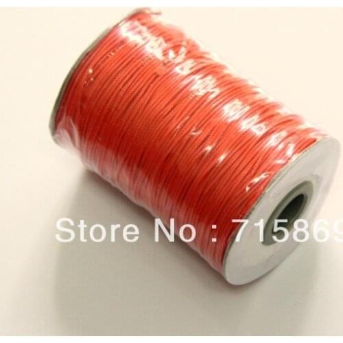 Free Shipping Jewelry Marking Hyacinth 200YARD(180Meter) 1mm Jewelry Thread Waxed Cotton Cord, Bead Cord Korea Cotton Wax Cord
