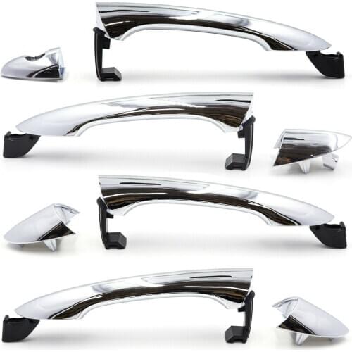 For 2011 - 2014 Hyundai SONATA i45 Chrome Door Handles Genuine Parts 8P 1Set OEM 826513S010 , 826523S010,826523S030,836523S010