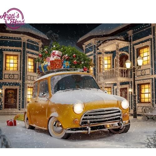 5d diy Diamond embroidery Christmas car diamond painting Cross Stitch full square drill Rhinestone mosaic decoration