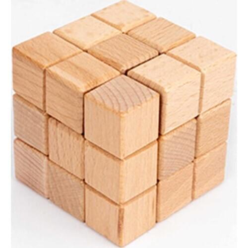3D Logical Thinking Wood Building Blocks Stacking Game Creative Educational Toy Kids Educational Toys for Children Gift