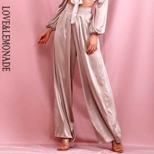 LOVE&LEMONADE Women's High Waist Pants