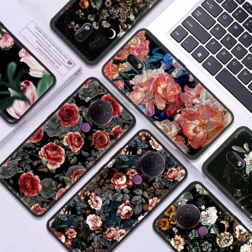 Flowers Smartphone Accessories Cover for Nokia 2.2 3.2 2.3 4.2 7.2 1.3 5.3 2.4 3.4 C3 1.4 5.4 Soft Case Coque