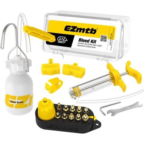 Bicycle Hydraulic Disc Brake Oil Bleed Kit Tools for SHIMANO, SRAM, TEKTRO, MAGURA Series RR7306 MTB Road Bike Brake Repair Tool